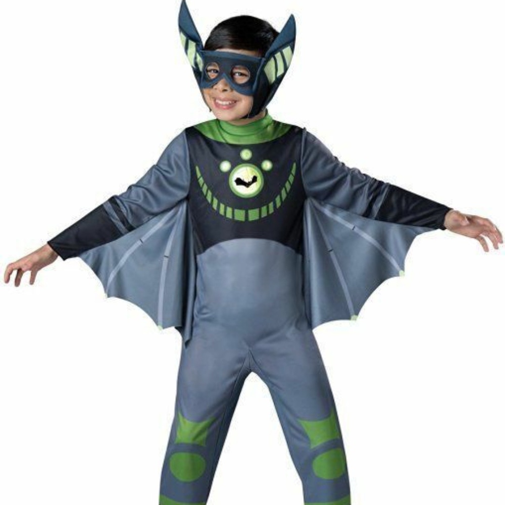 InCharacter Wild Kratts Chris Bat Power Costume (Sz 8)
